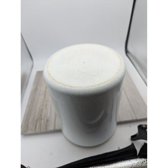 Vintage 3 Piece Tupperware One Touch Blue Lids Speckled Canisters Storage A,B,D - Picture 15 of 16